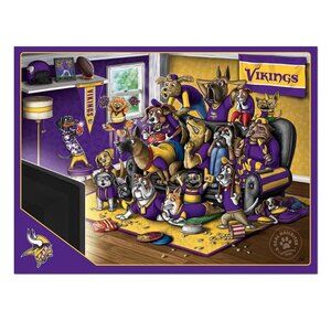 NEW! YouTheFan NFL Minnesota Vikings Purebred Fans 500 Piece Puzzle